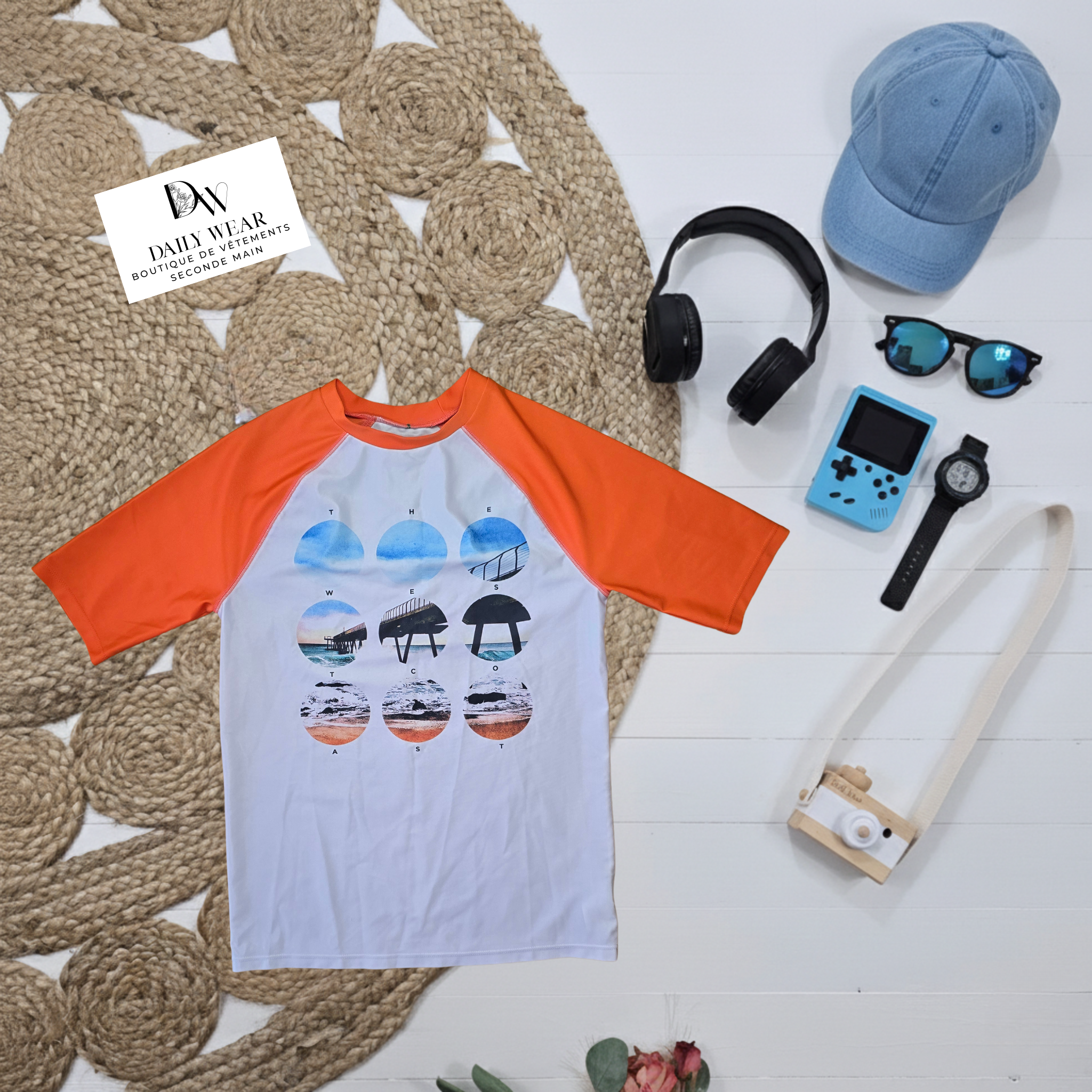 T-shirt de bain Old Navy, 14-16 ans