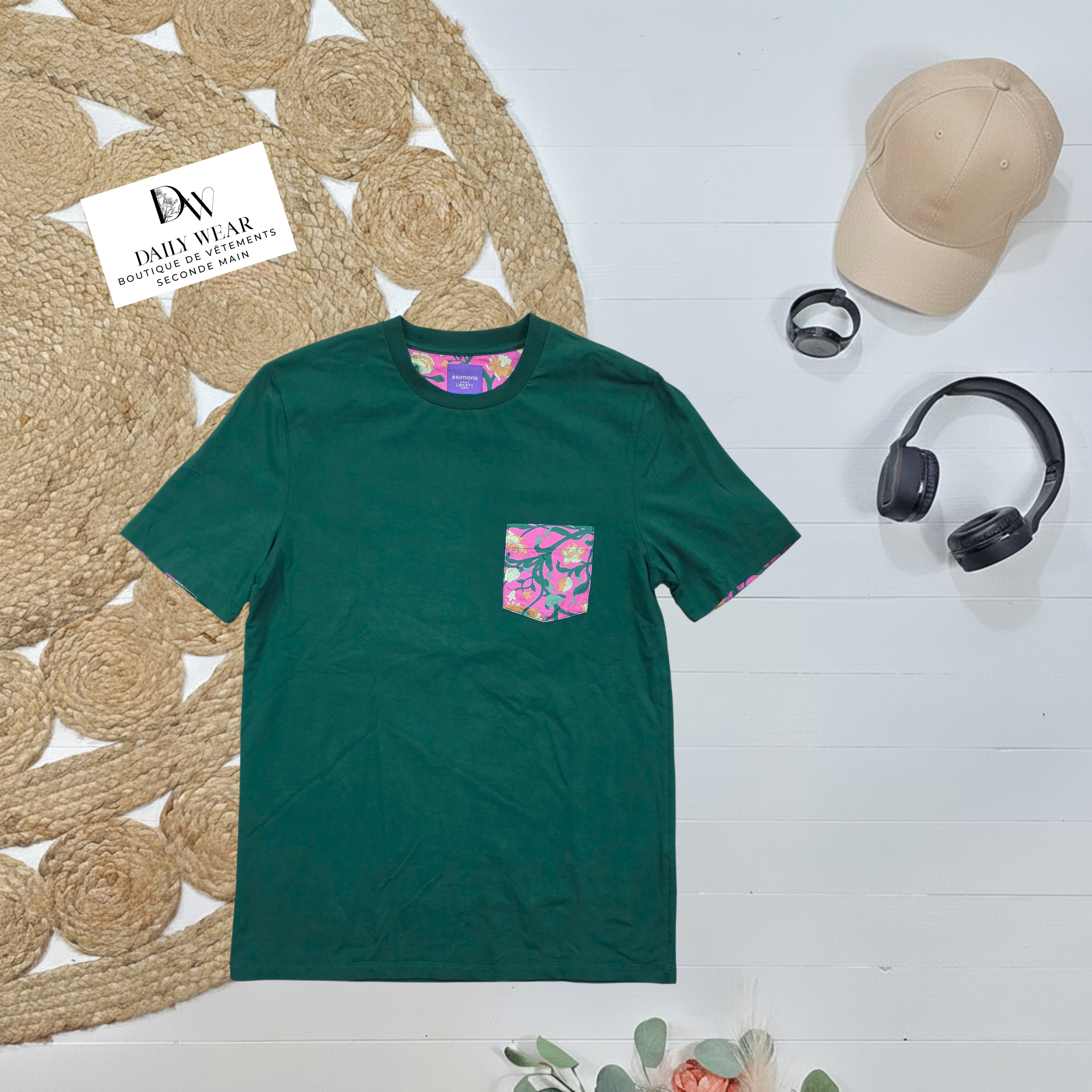 T-shirt Simons Collection Liberty, Médium
