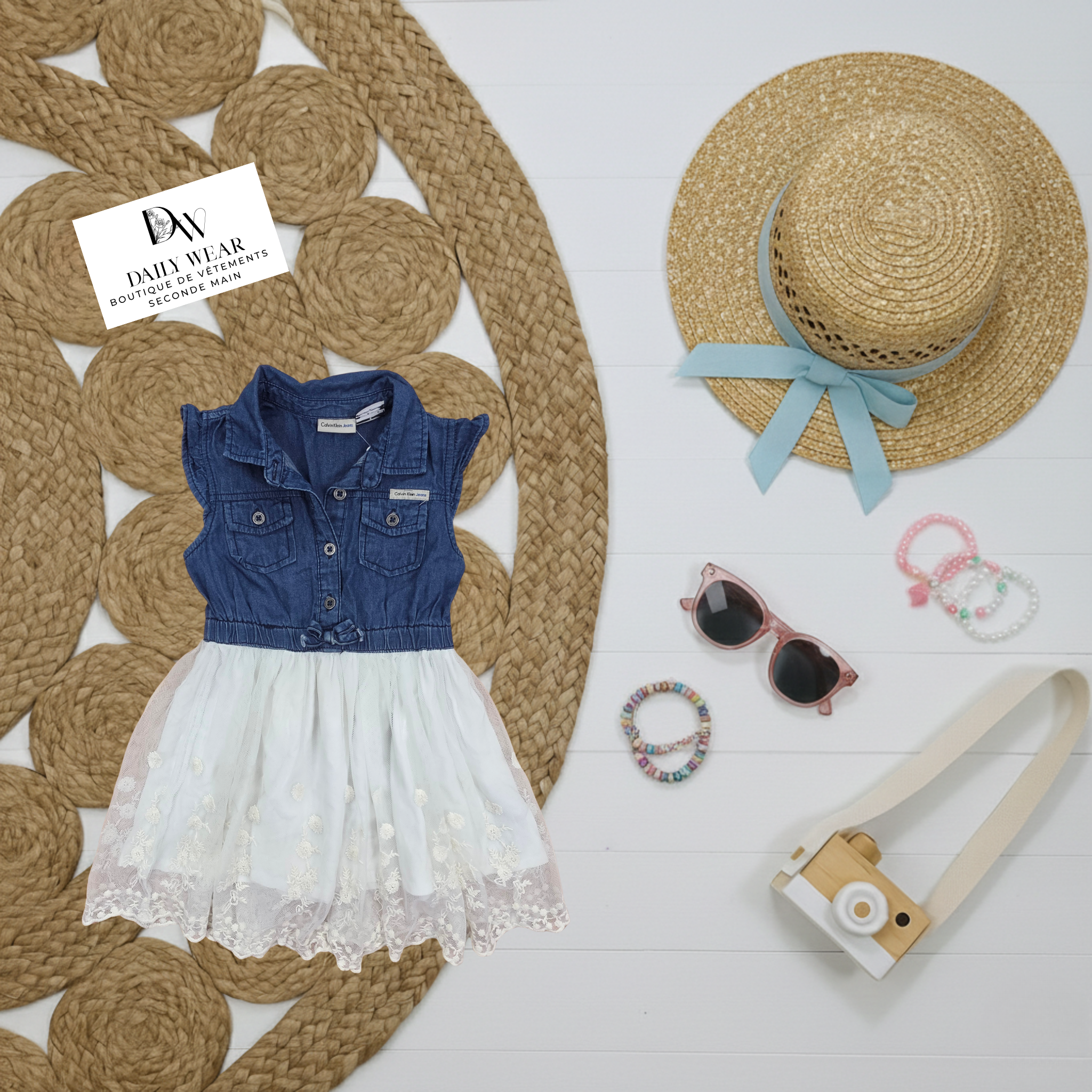 Robe Calvin Klein Jeans, 4 ans