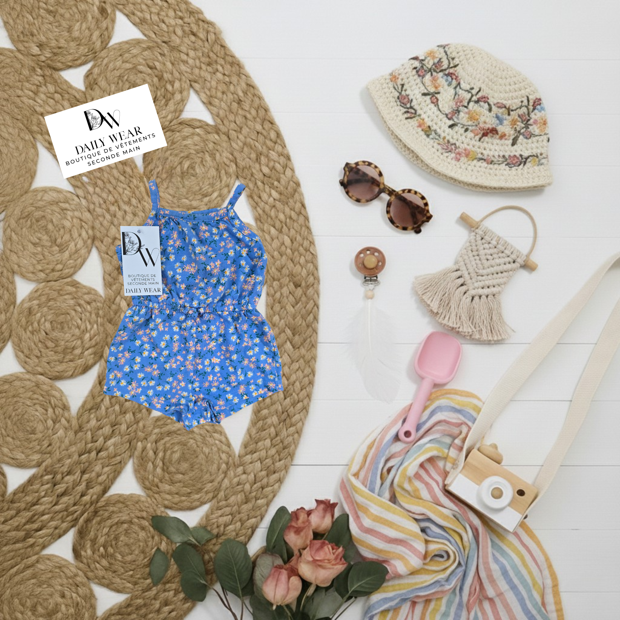 Combishort Old Navy, 3-6 mois