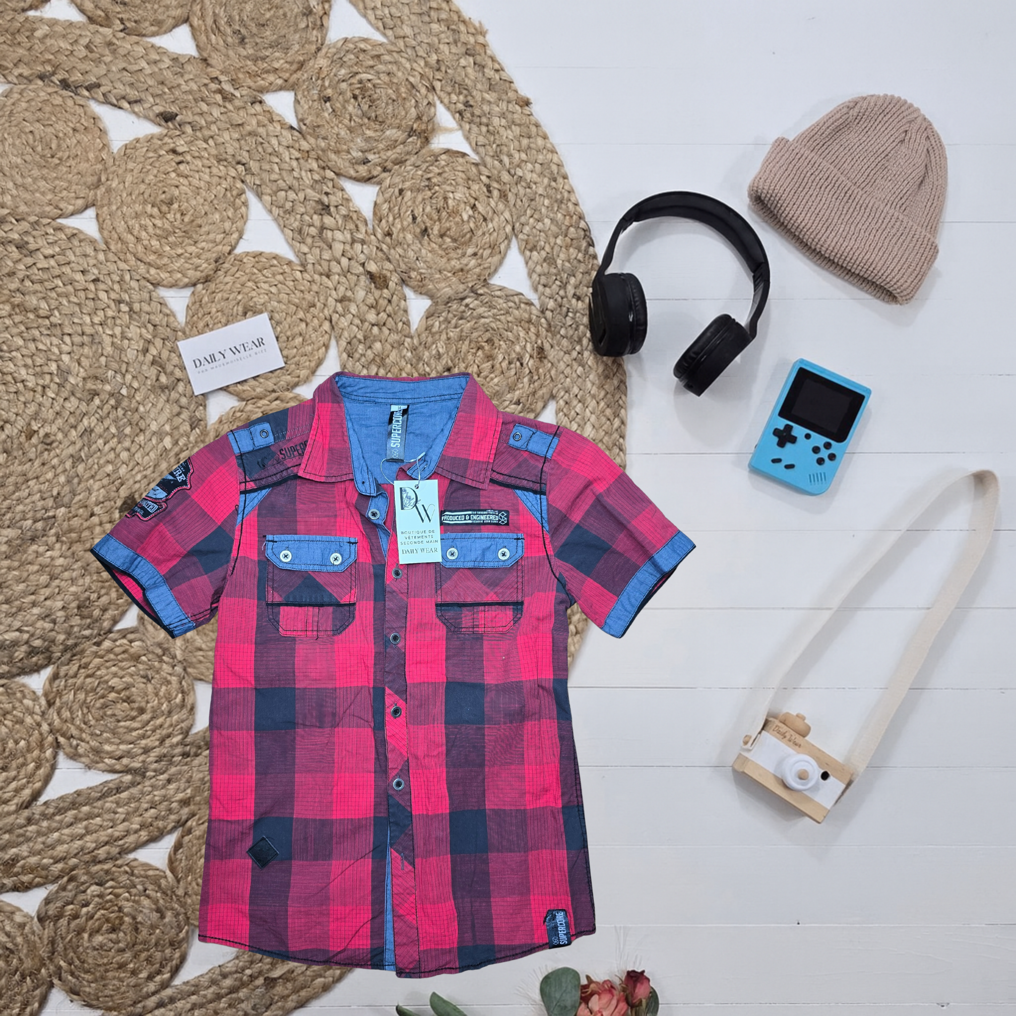 Chemise SuperCore, 10 ans