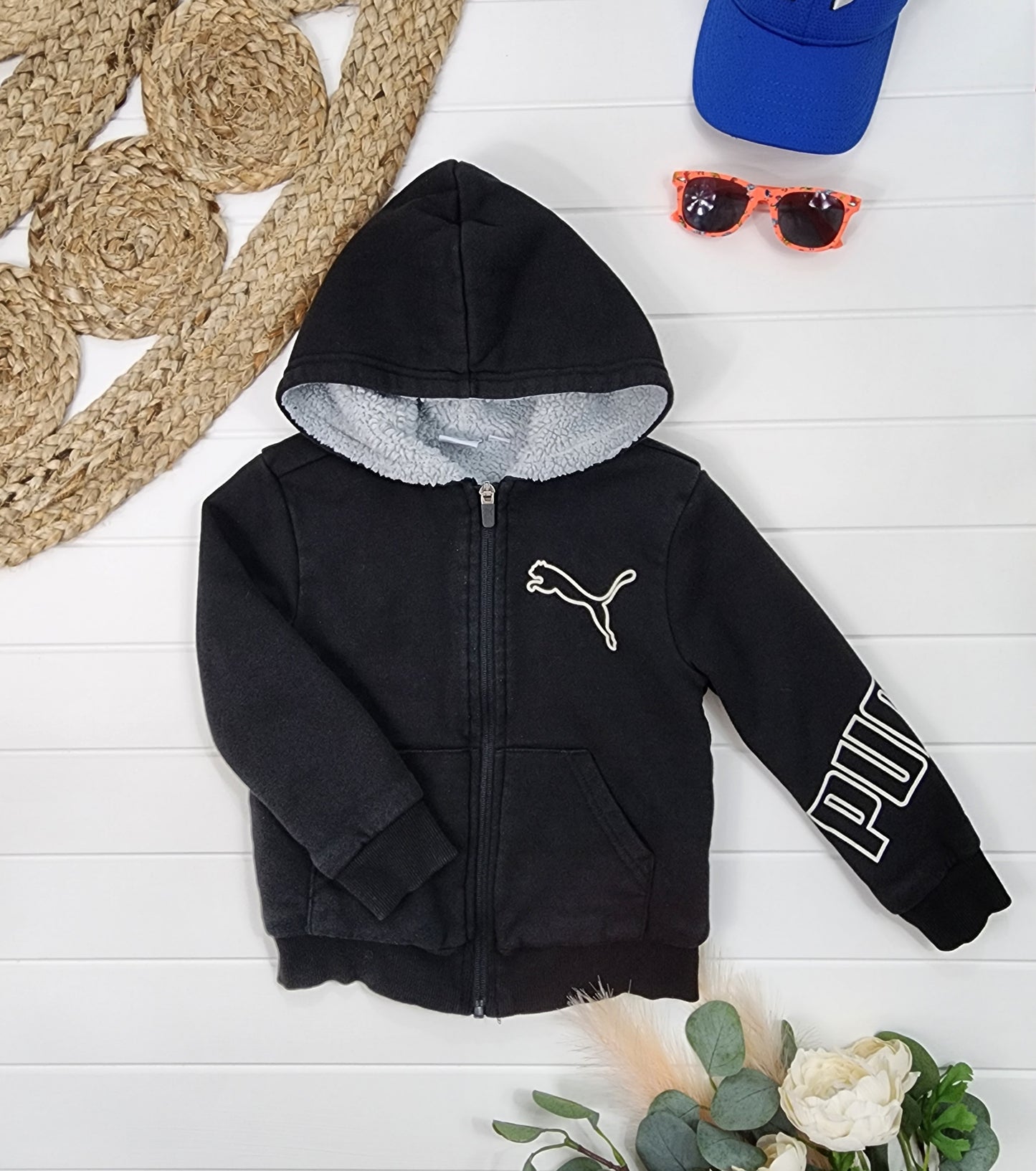 Veste à capuchon Puma, 4 ans