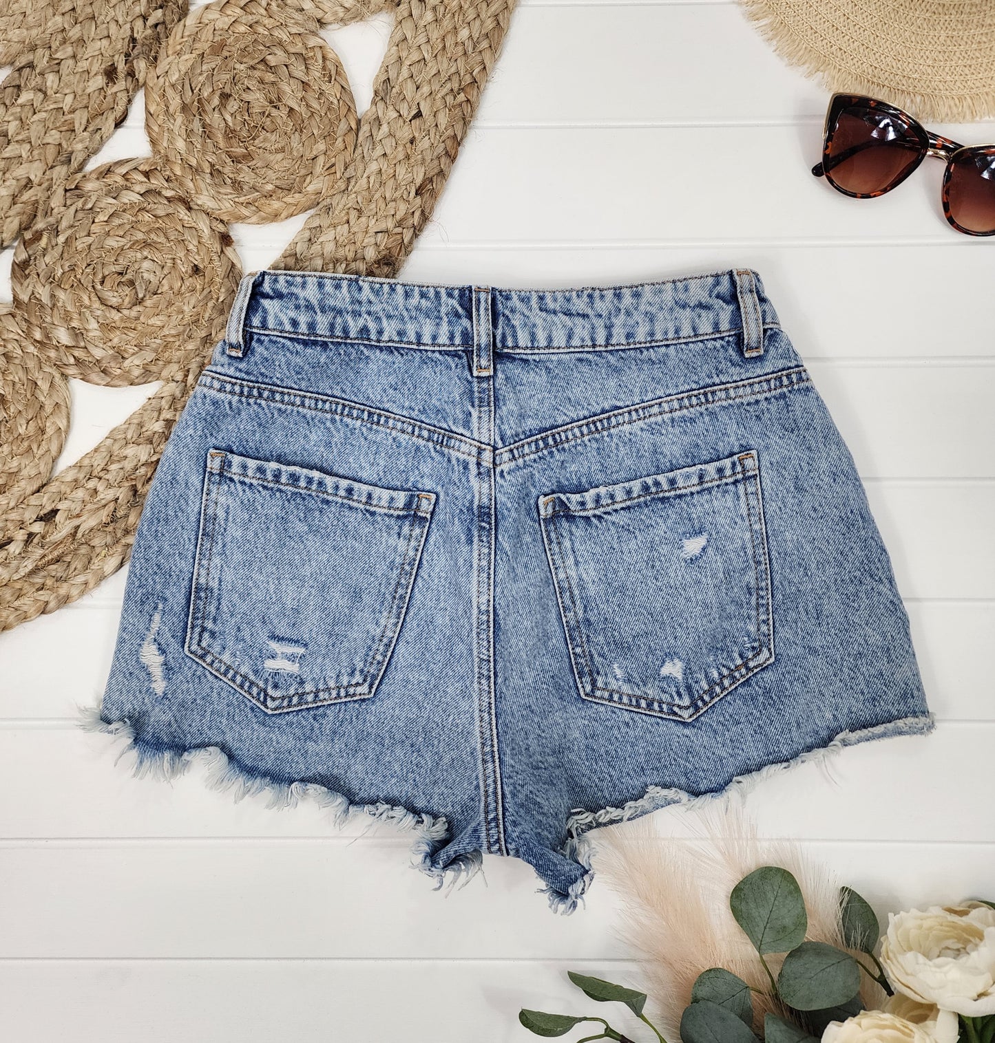 Short en jeans Garage, 3