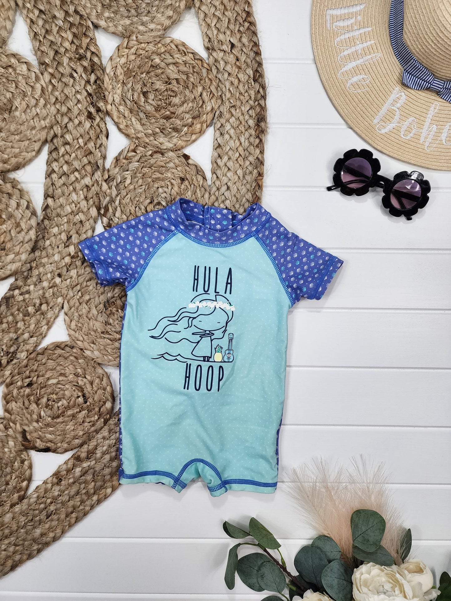 Combinaison de bain Trois Moutons, 6 mois