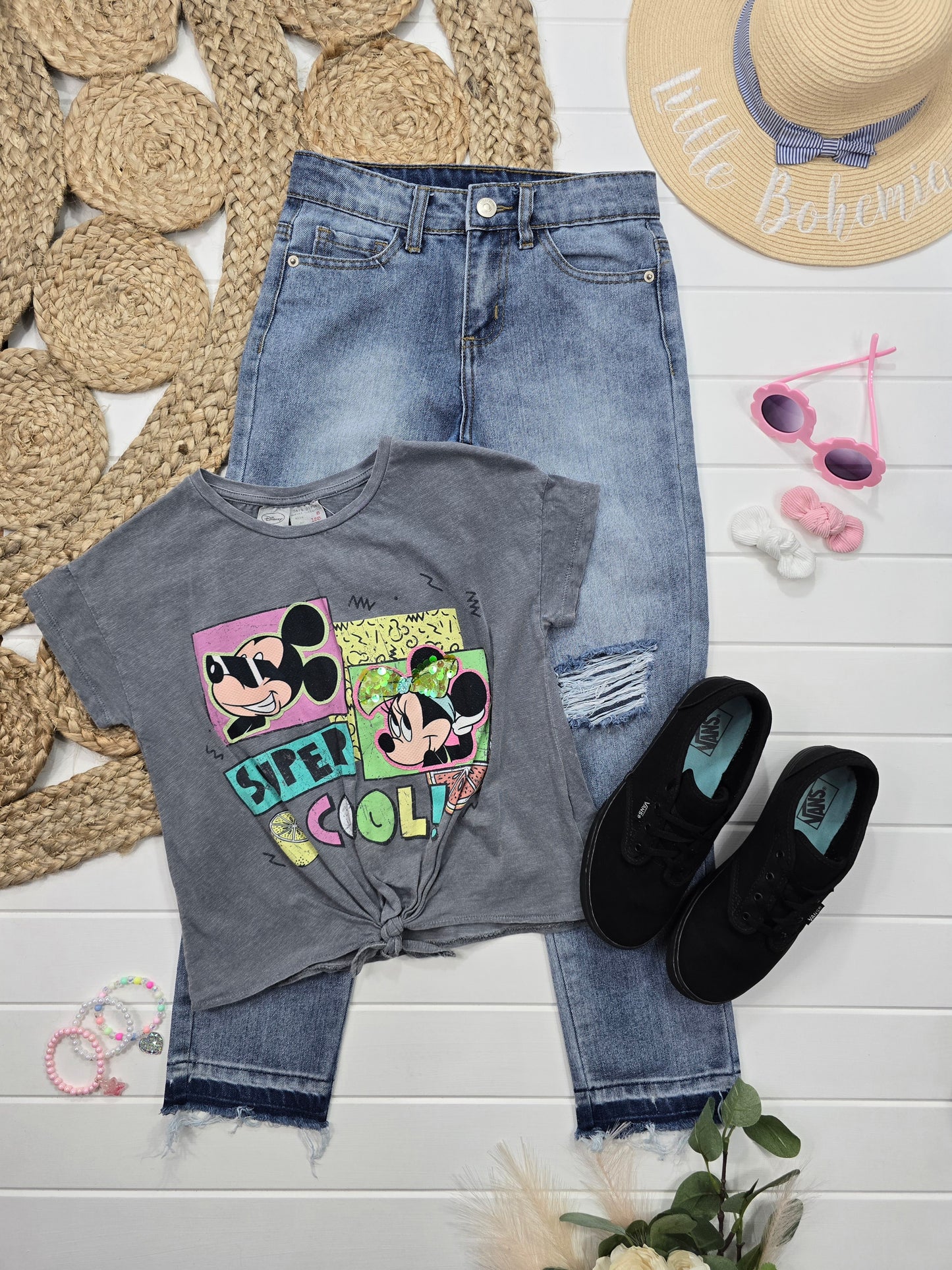 Ensemble Zara et Sweet Jeans, 8-9 ans