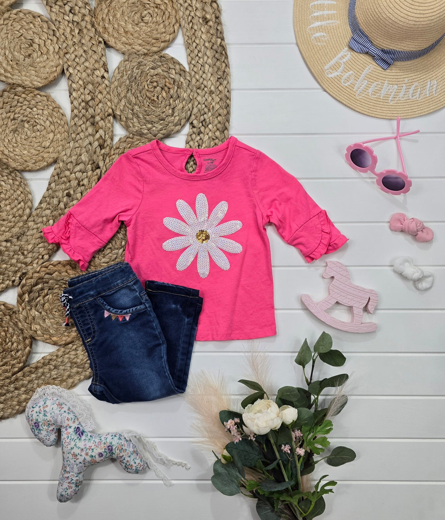 Ensemble George, L&P, Colimaçon et Abby, 12-18 mois