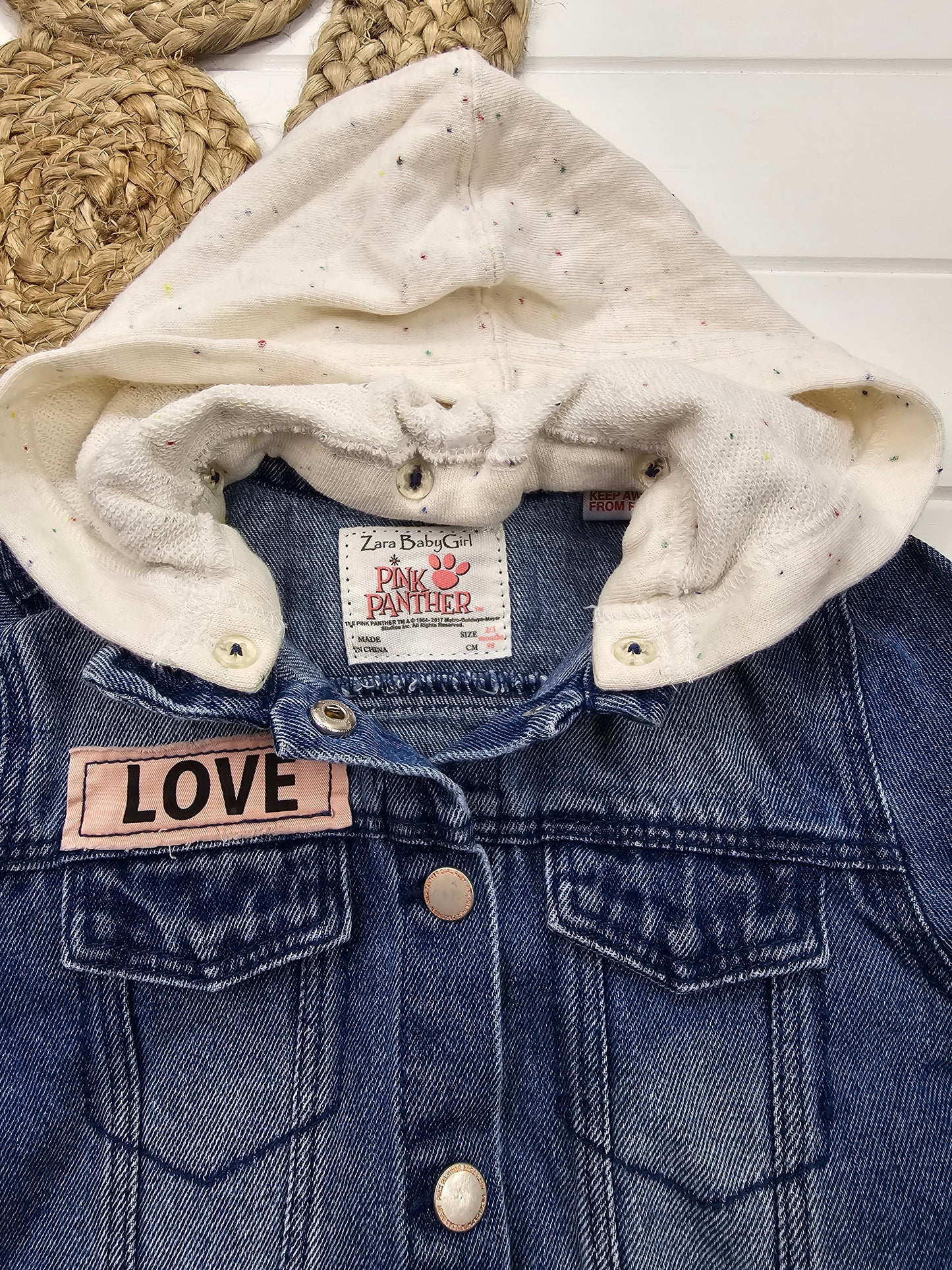 Blouson en jeans Zara, 2-3 ans