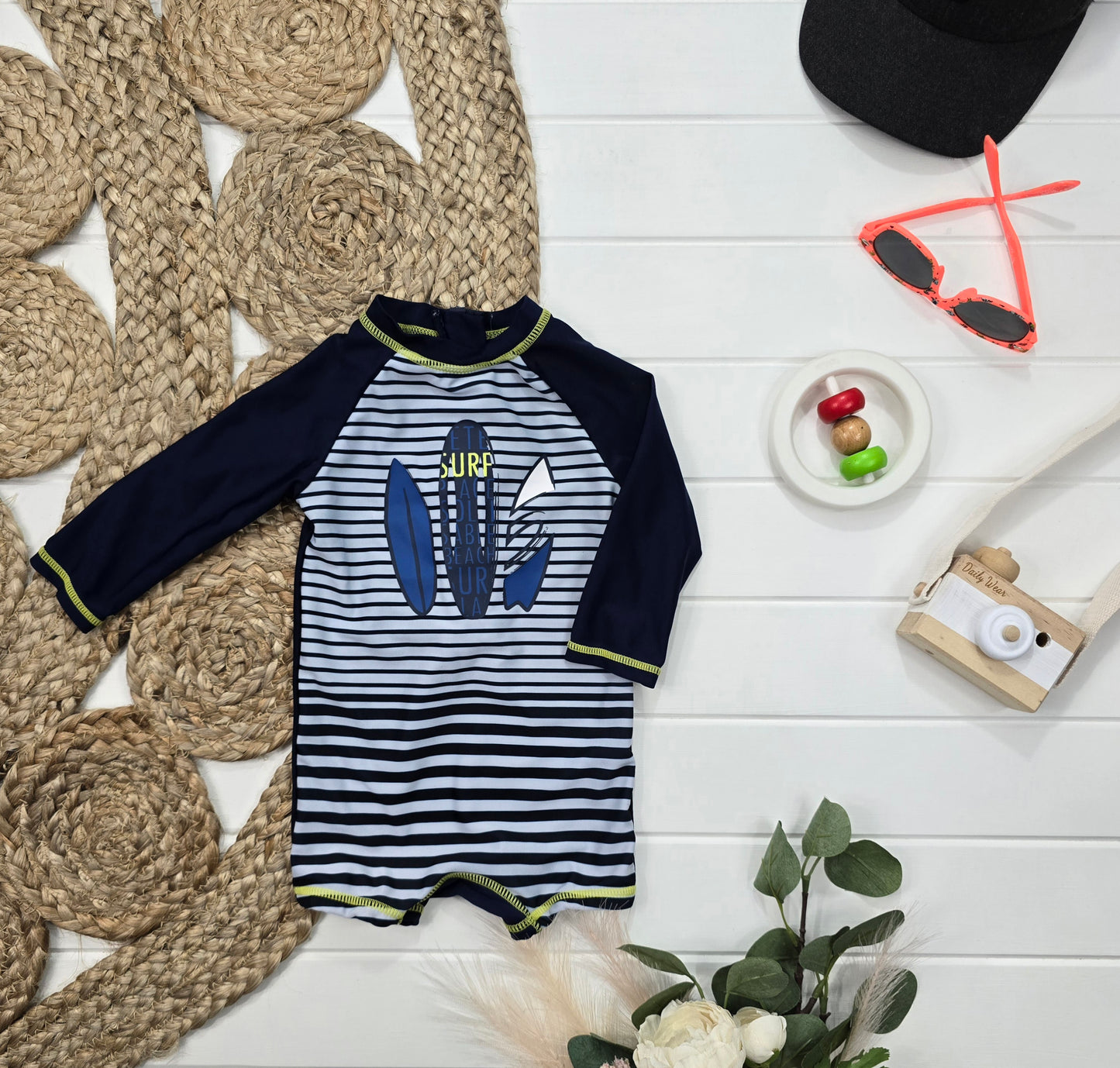 Combinaison de bain Trois Moutons, 9 mois