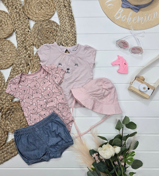 Ensemble Carter's et H&M, 4-6 mois