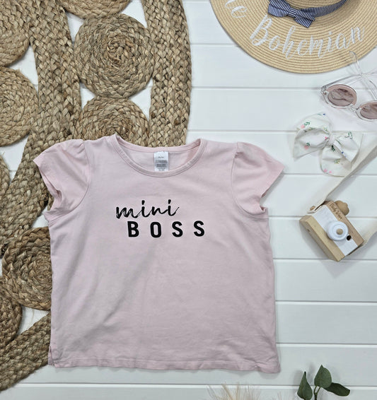 T-shirt Mini Boss, 6-8 ans