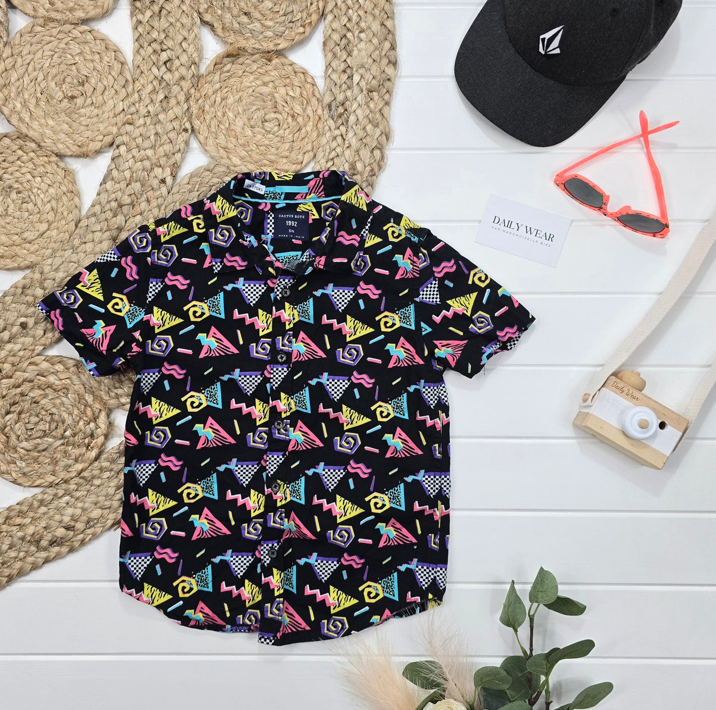 Chemise Cactus Boys, 5-6 ans