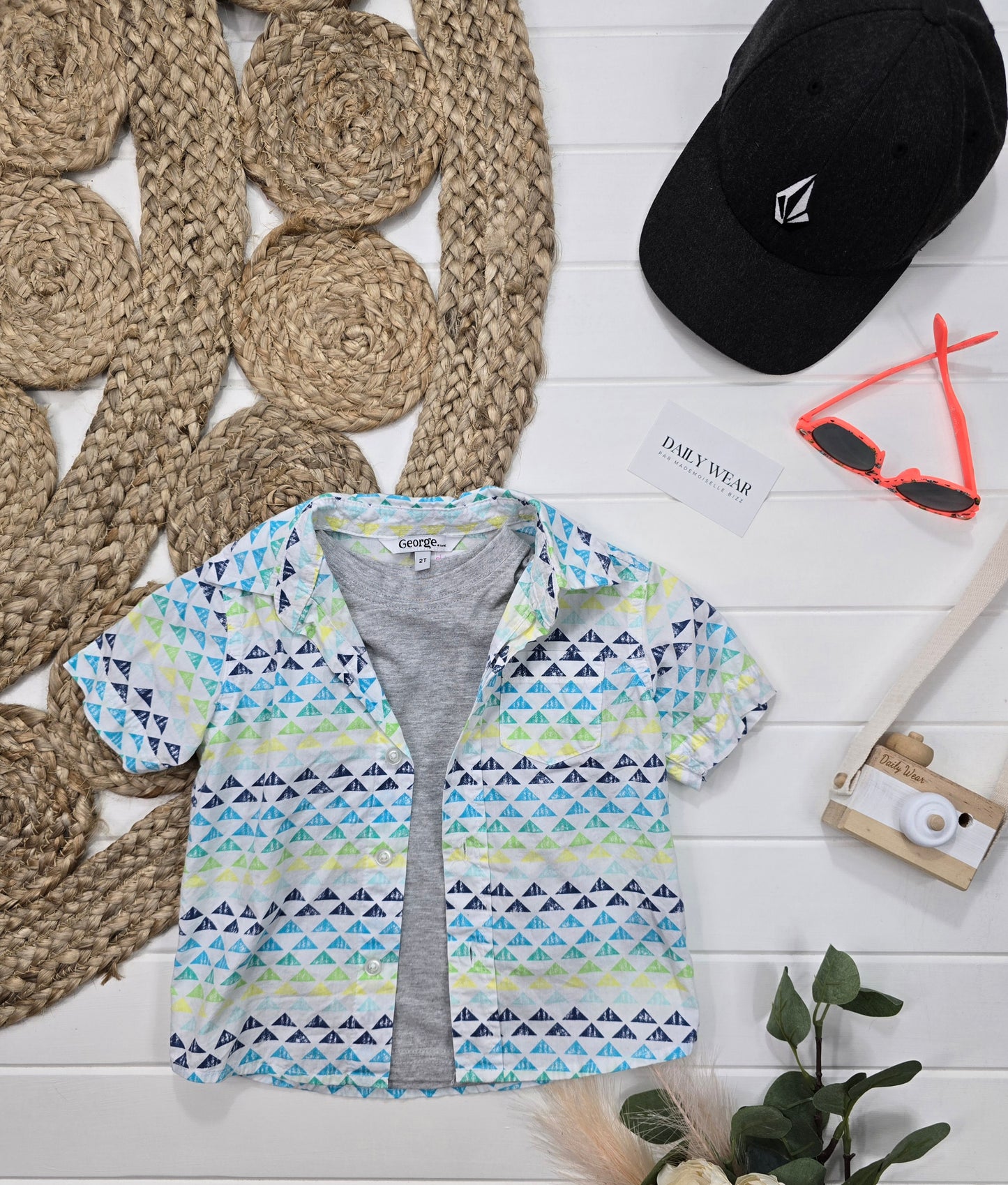 Chemise George, 2 ans