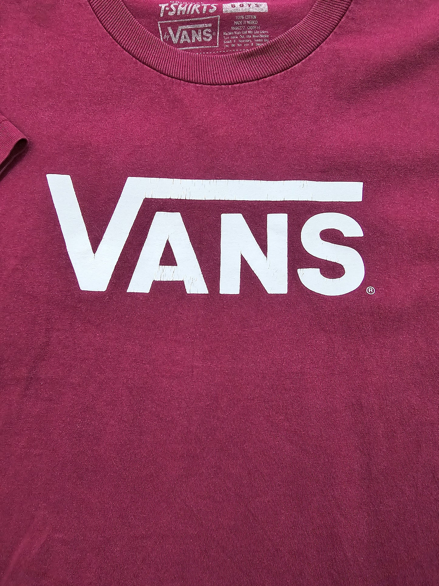 T-shirt Vans, 10 ans,