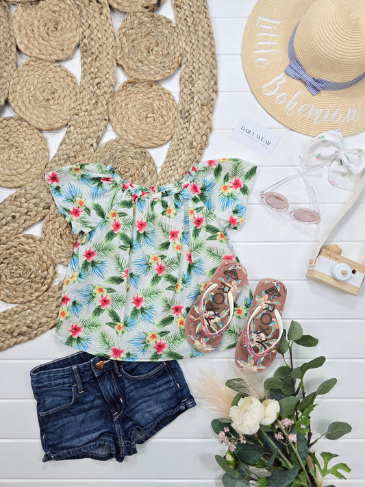 Ensemble Zara, H&M et Roxy, 3-4 ans - 9-10