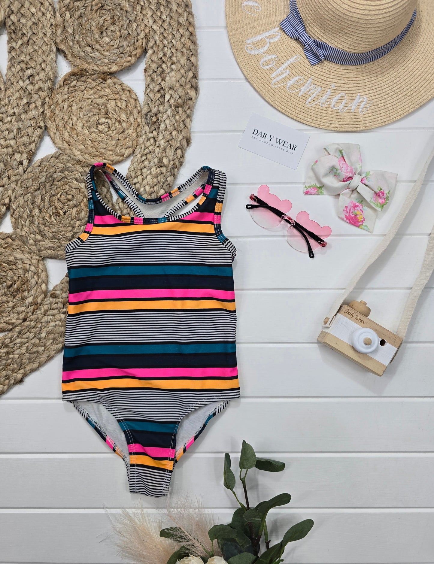 Costume de bain Offset, 4 ans