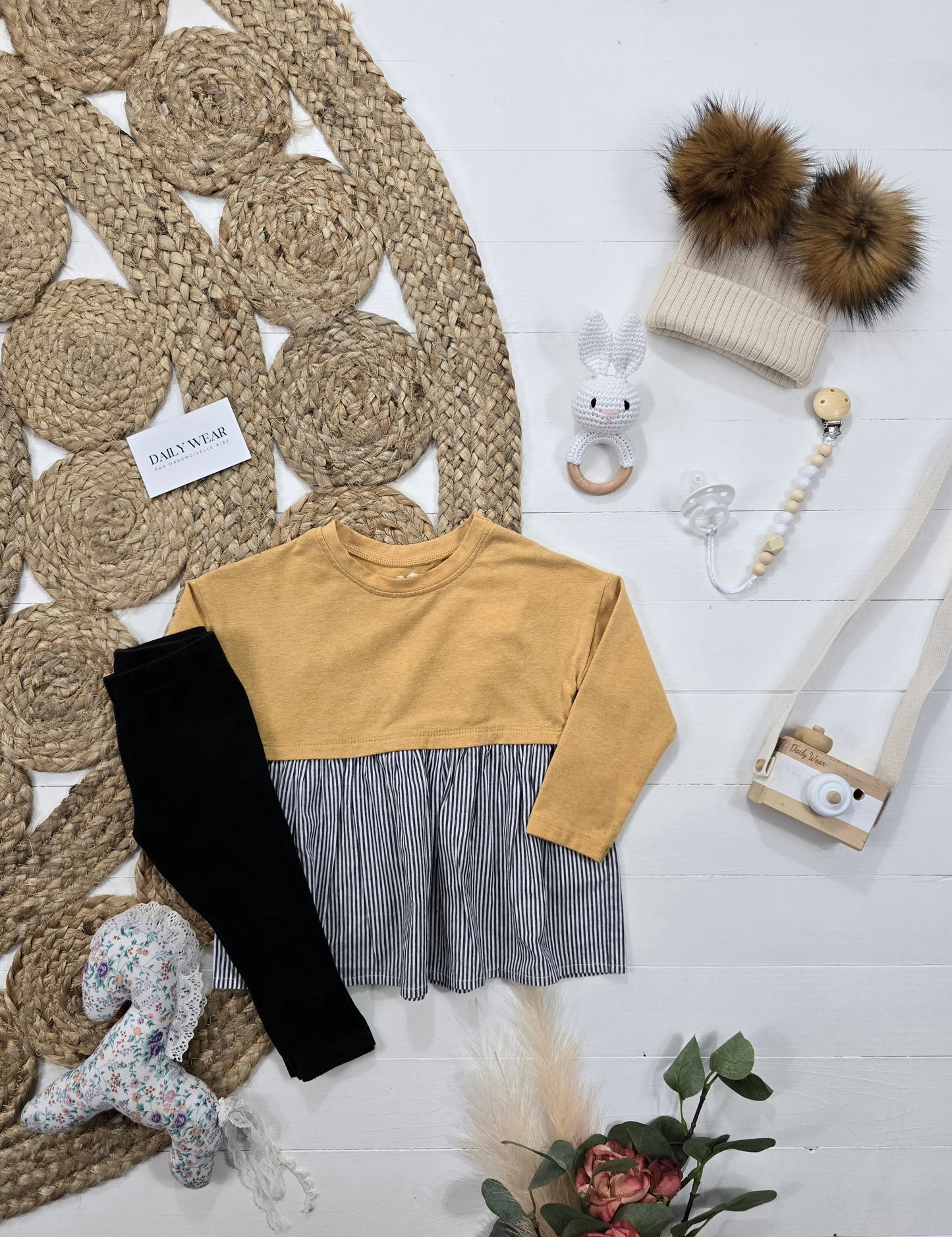 Ensemble Trois Moutons et George, 12-18 mois