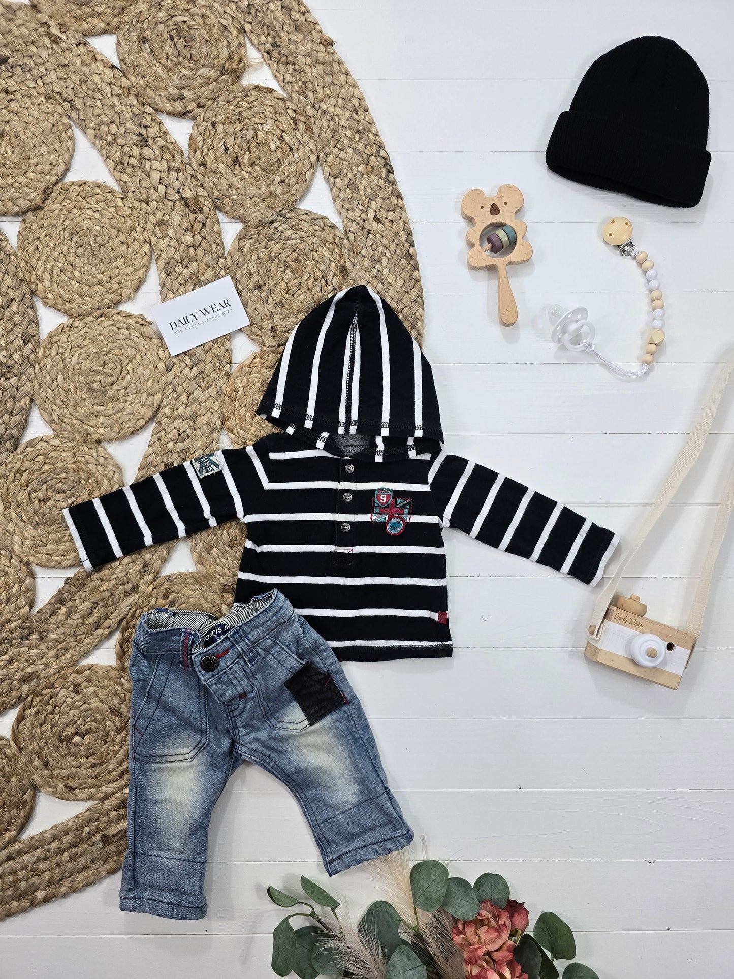 Ensemble Souris Mini, 3-6 mois