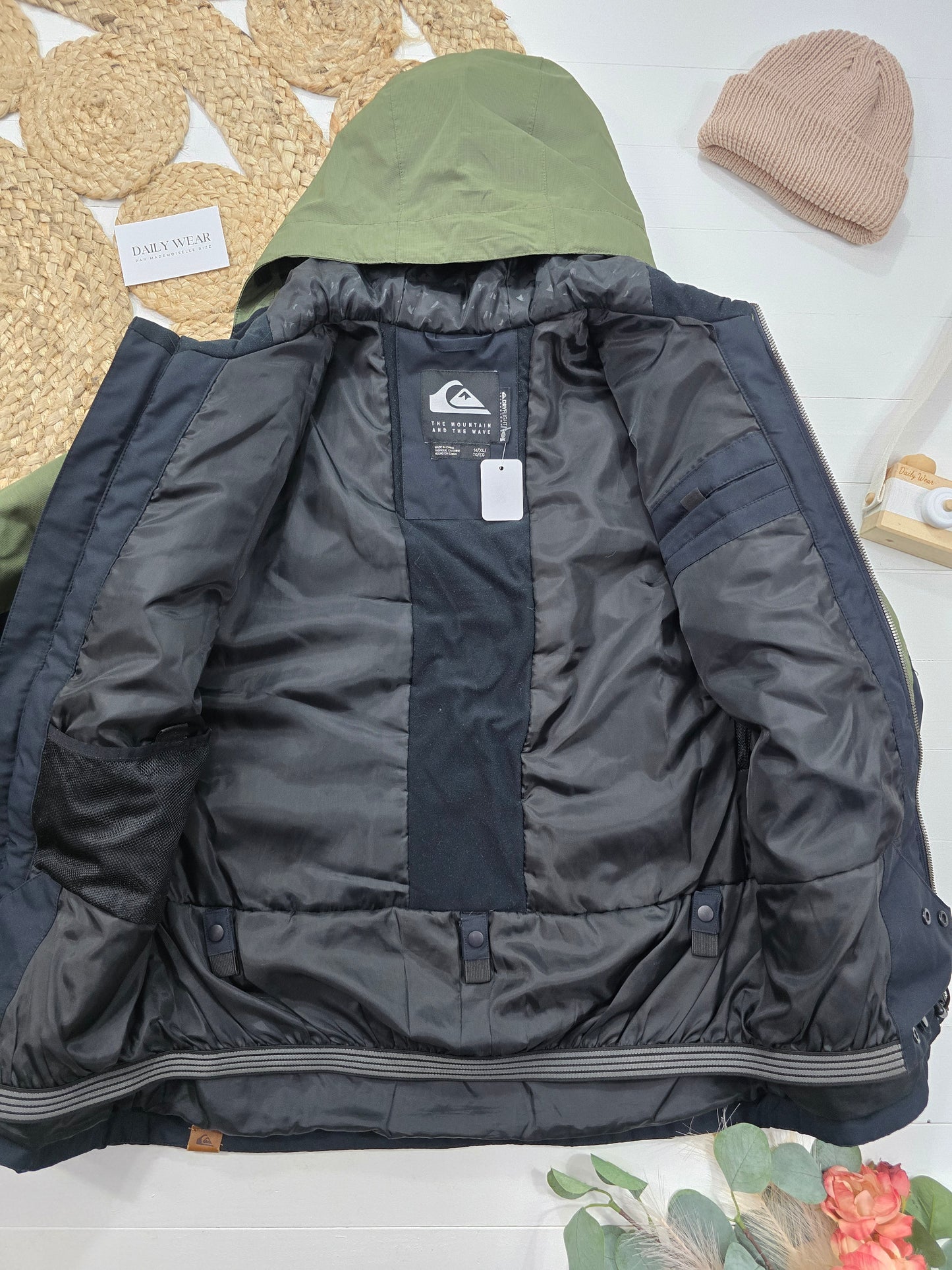 Manteau Quiksilver, 14 ans