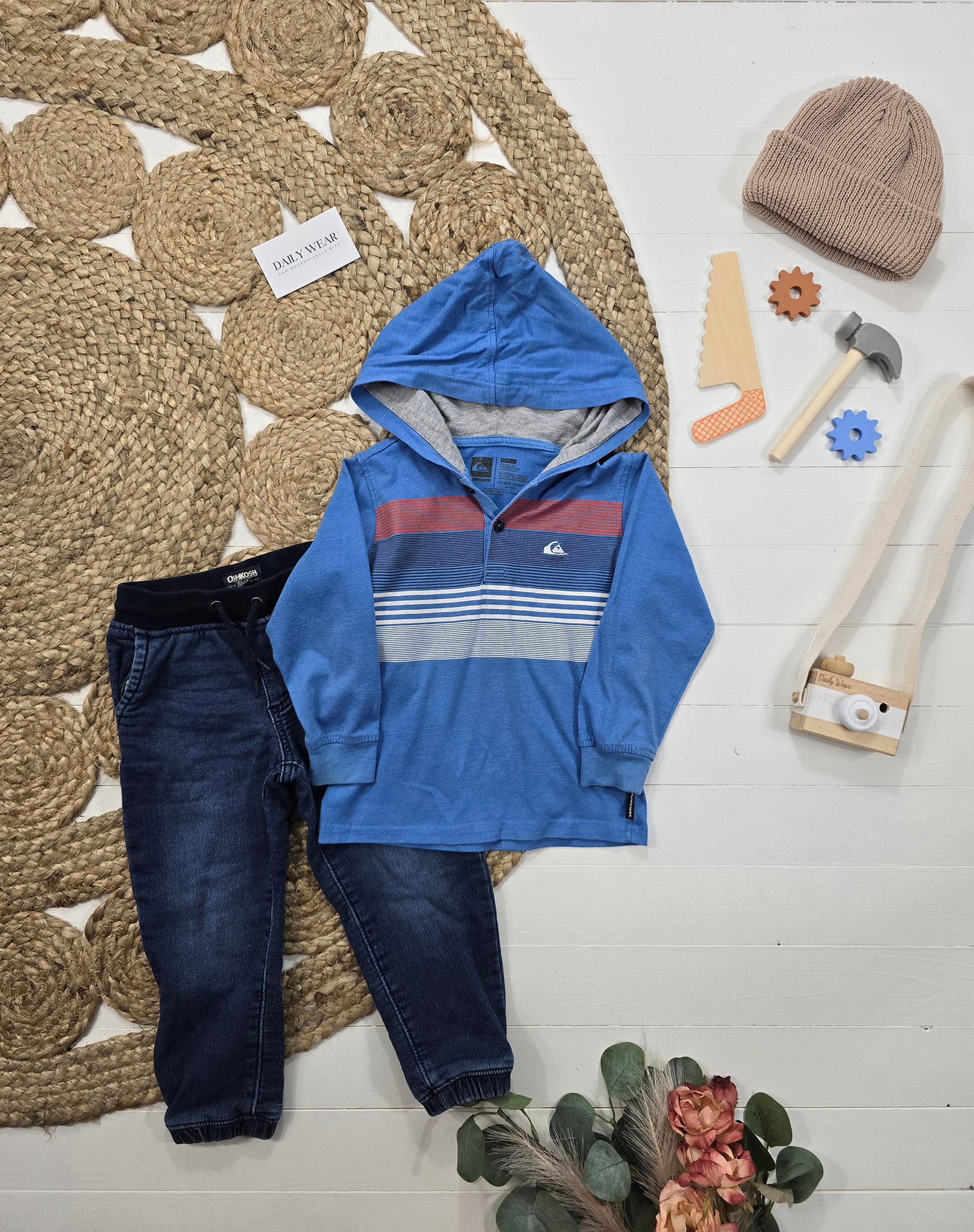 Ensemble Quiksilver, L&P et Carter's, 3-5 ans