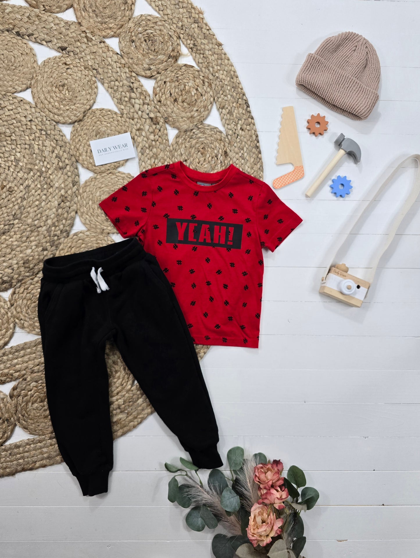 Ensemble Souris Mini, Nike, Wifi et Tag, 2-4 ans