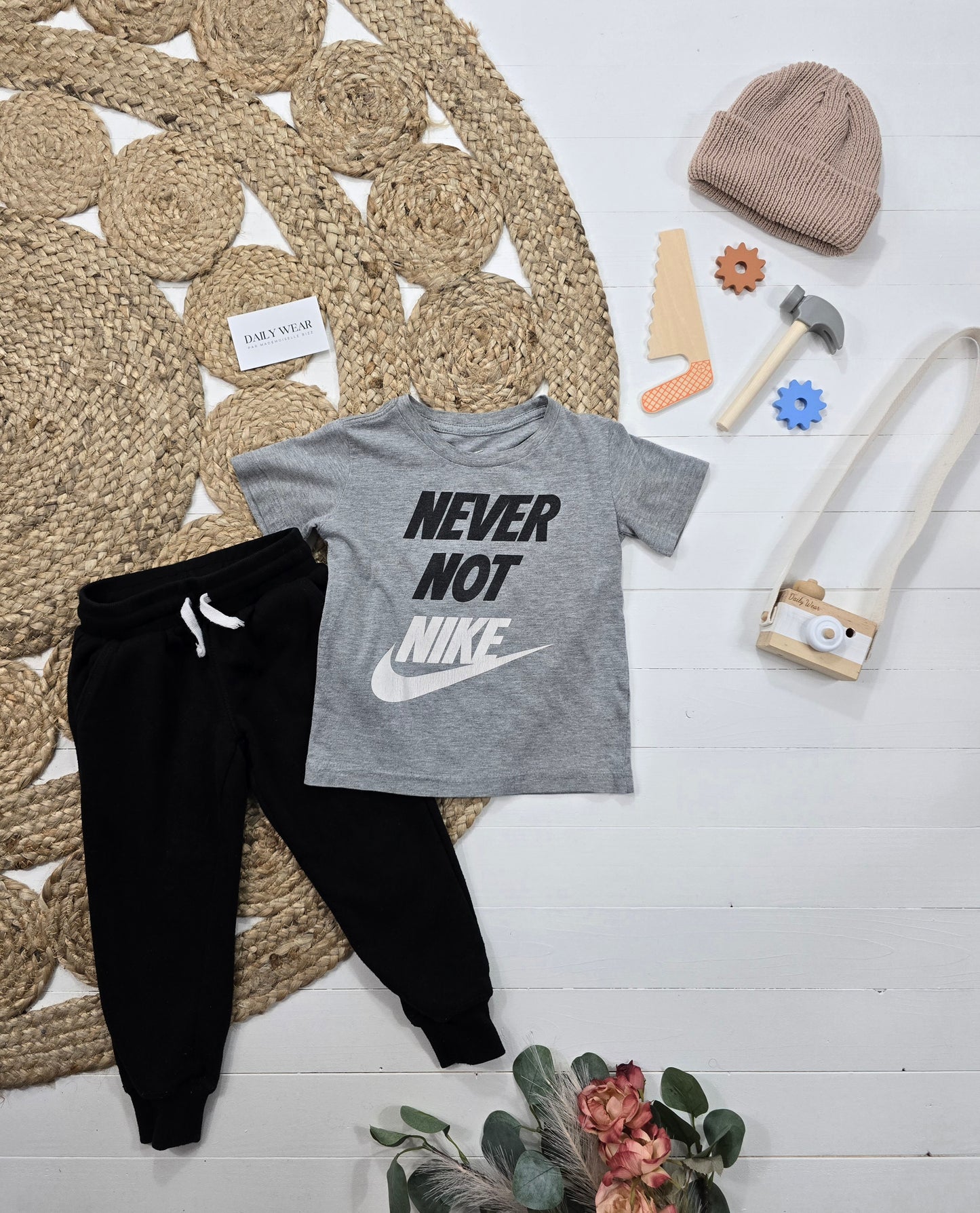 Ensemble Souris Mini, Nike, Wifi et Tag, 2-4 ans