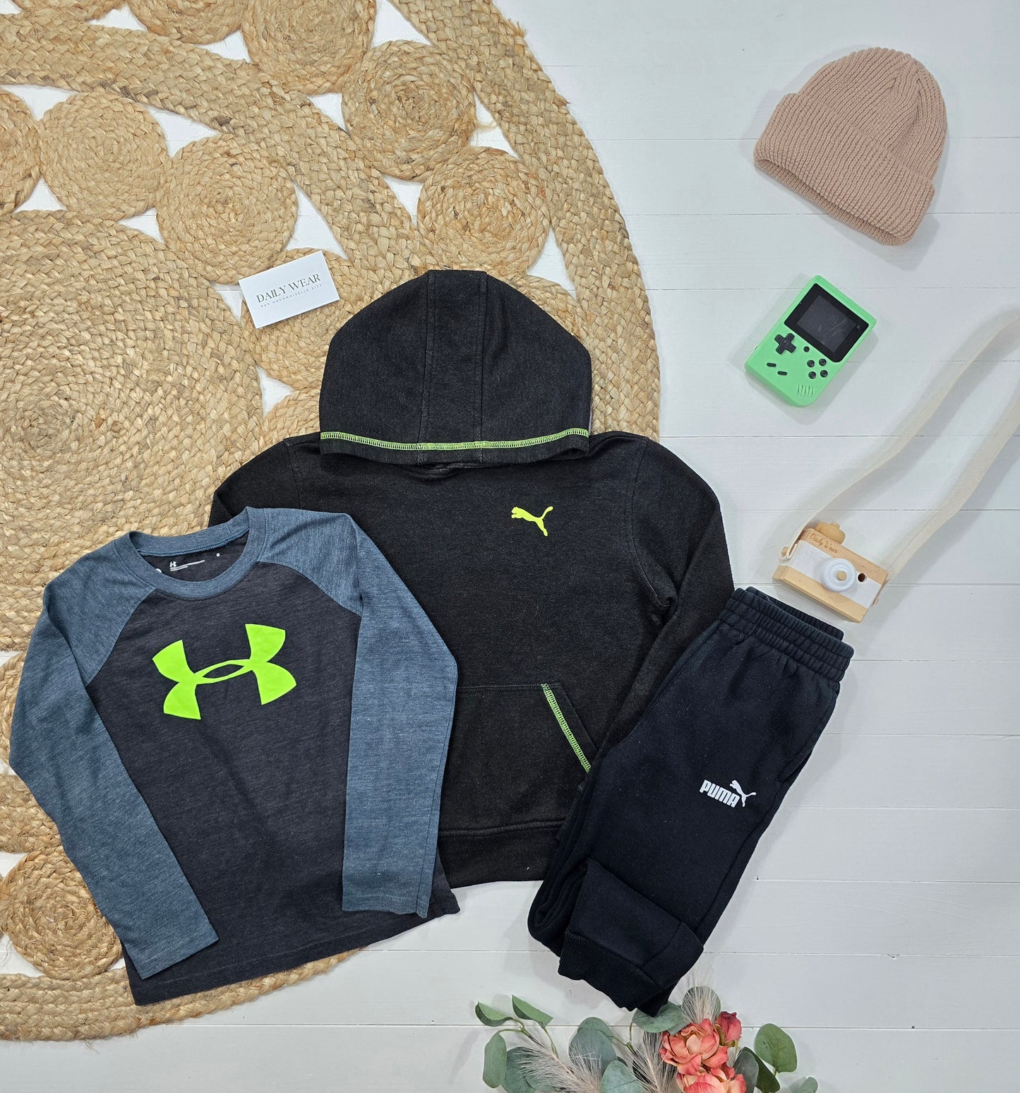 Ensemble Puma et Under Armour, 6 ans