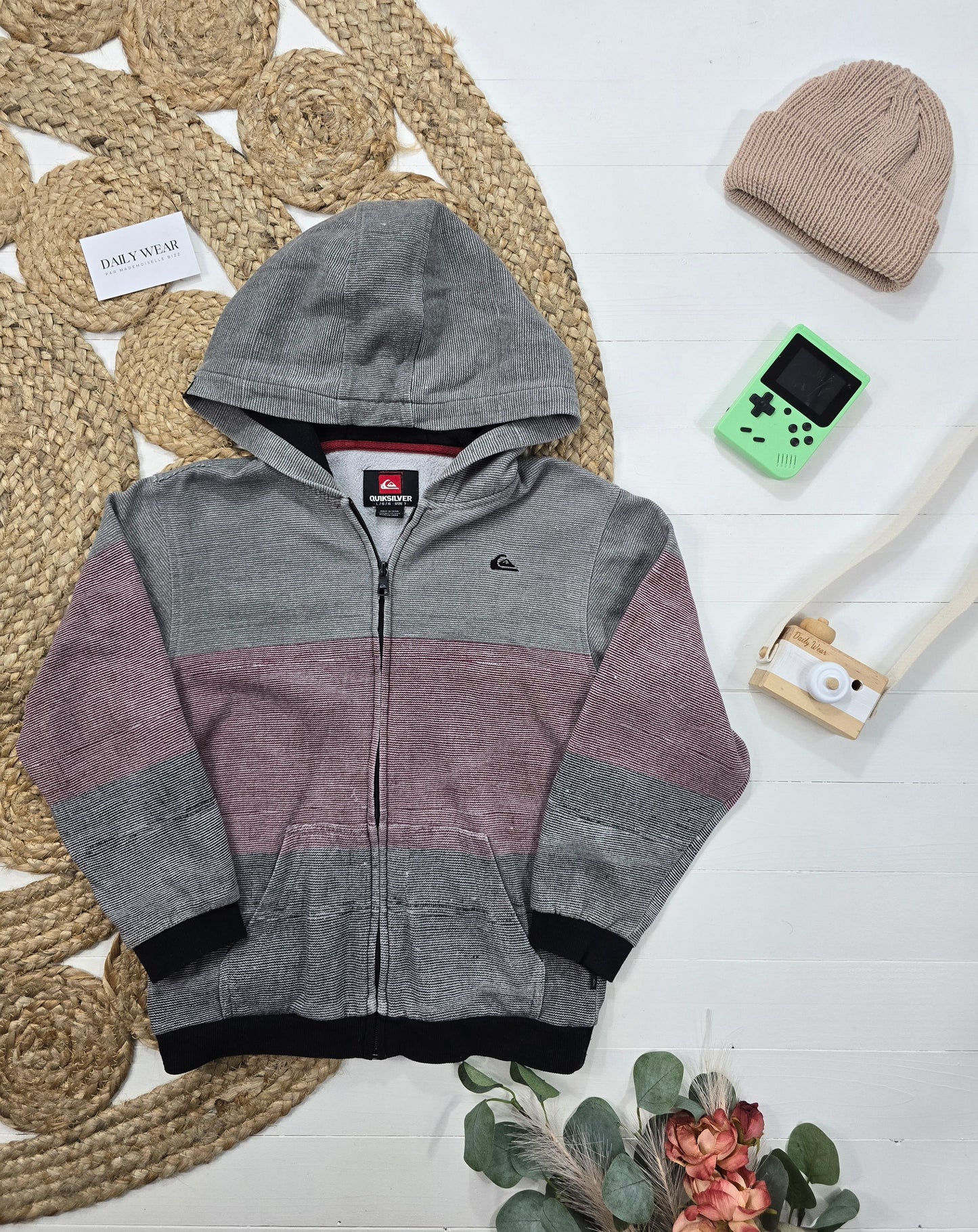 Veste à capuchon Quiksilver, 7 ans