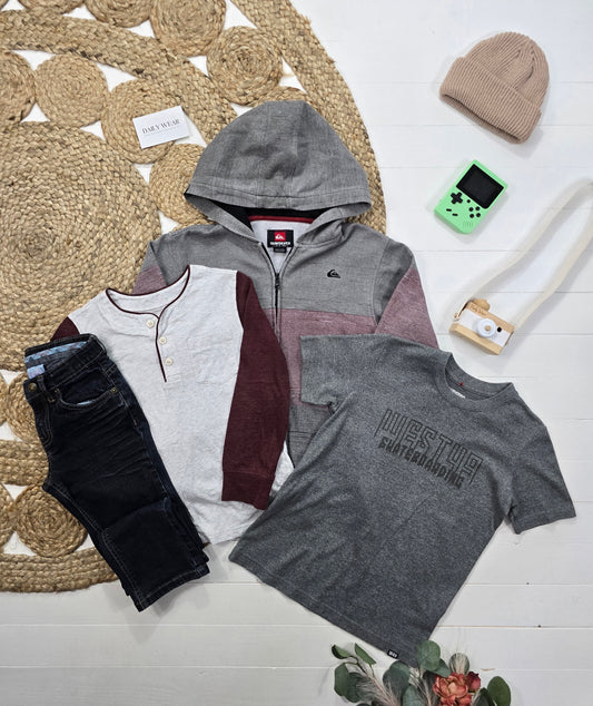 Ensemble West49, Carter's, Quiksilver et Urban Star, 7 ans