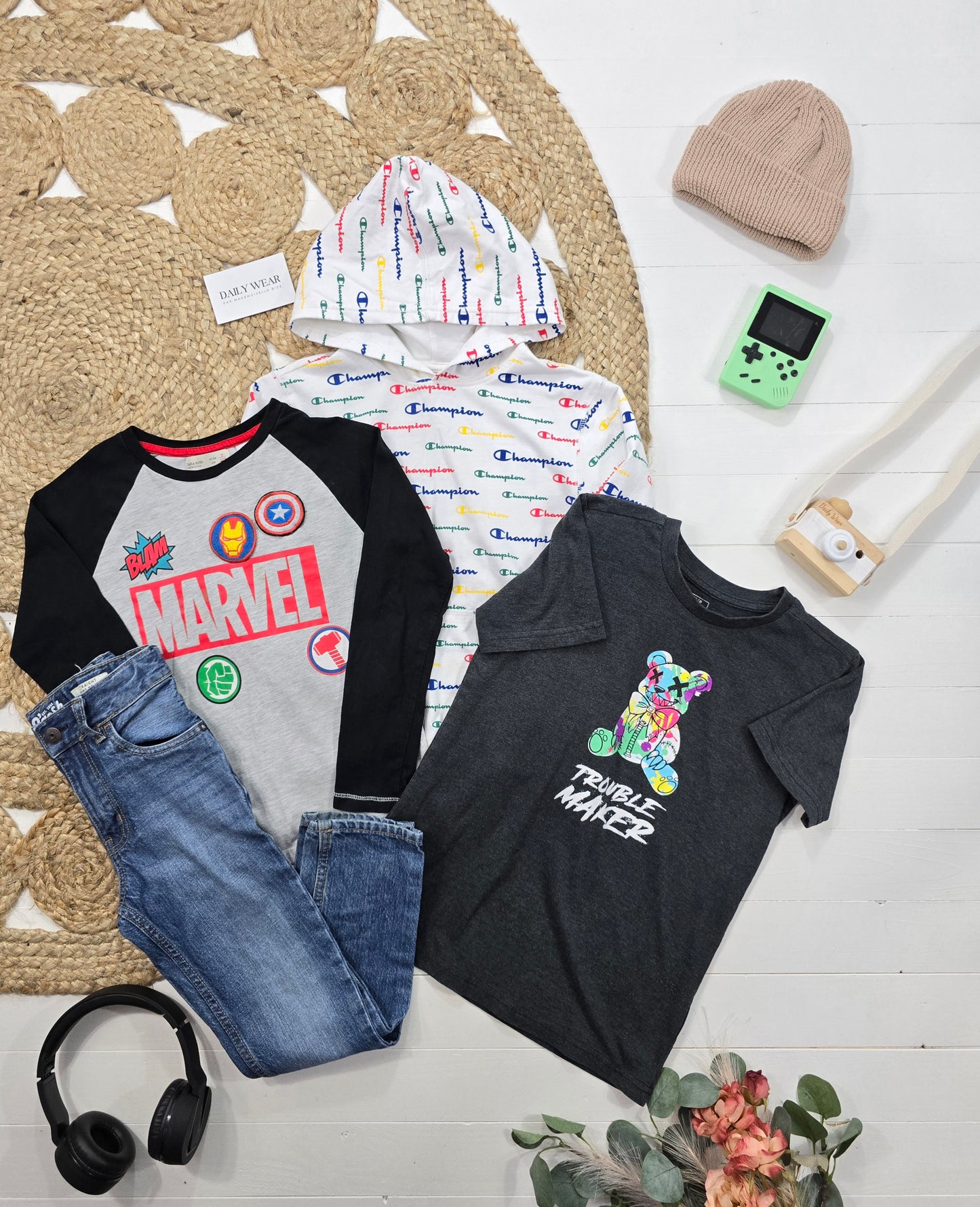 Ensemble Zara, Champion et Carter's, 7-8 ans