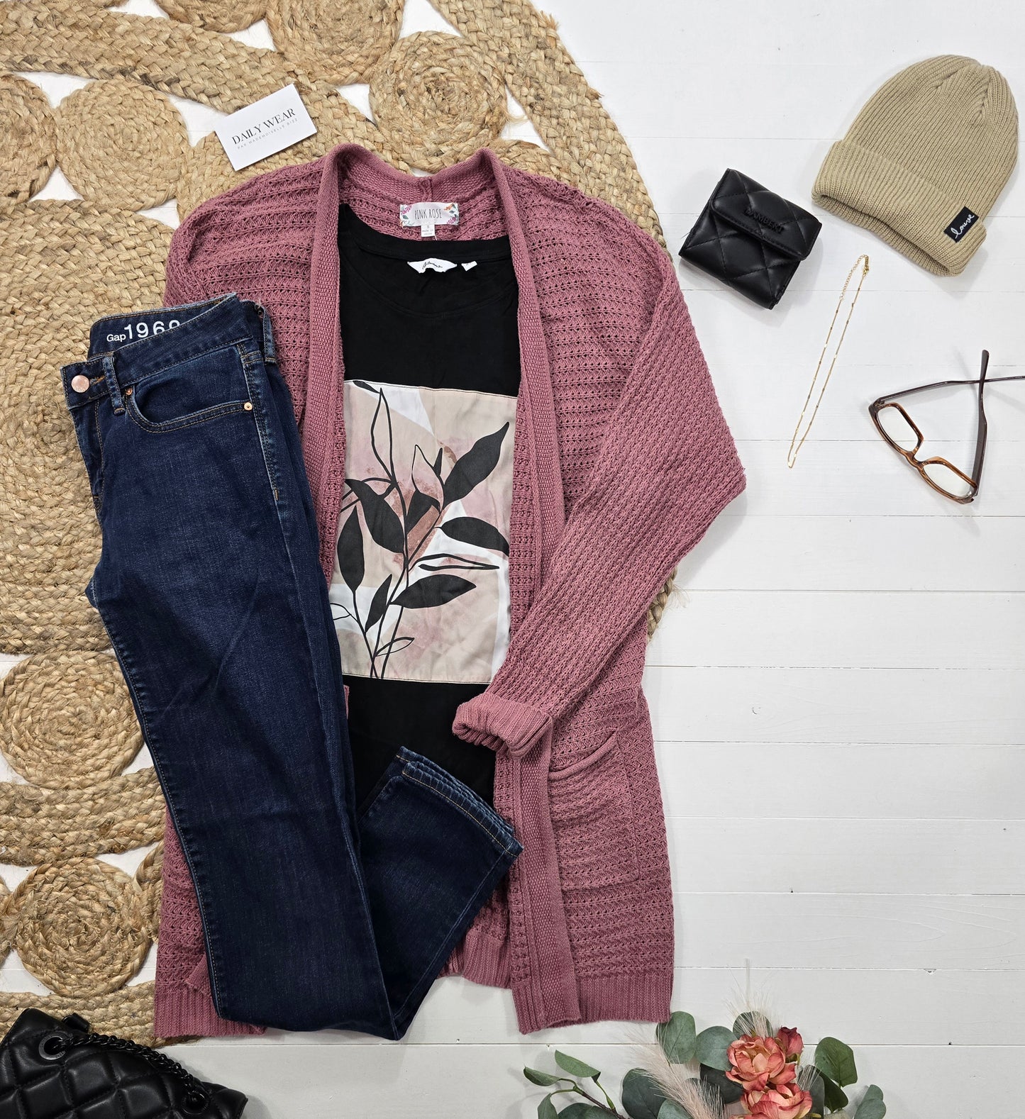 Ensemble Reitmans, Pink Rose et Gap, Médium-Small - 26