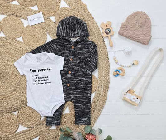 Ensemble Thyme Maternité et Trois Moutons, 2-4 mois