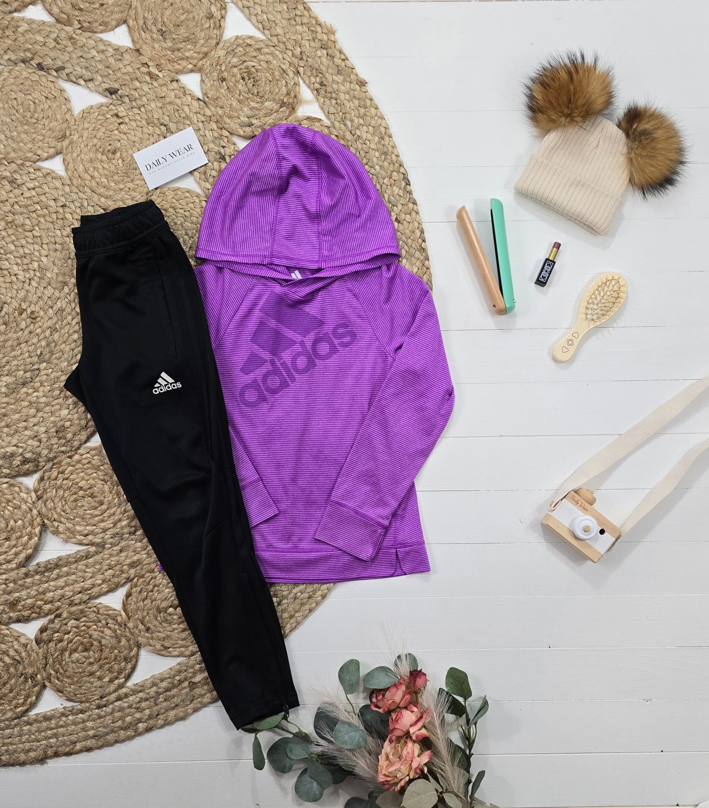 Ensemble Under Armour et Adidas, 6-8 ans