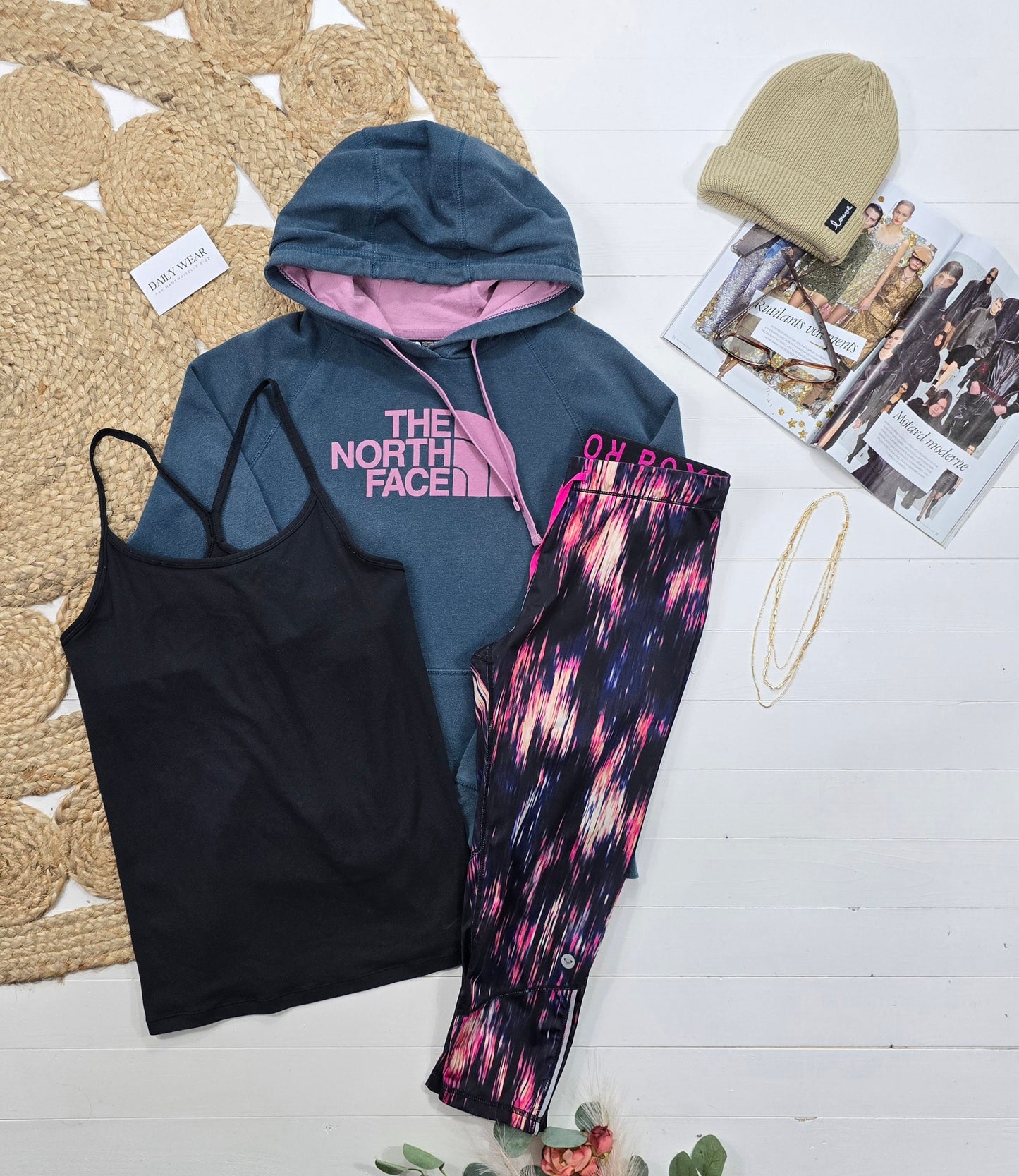 Ensemble Nike, The North Face et Roxy, Médium