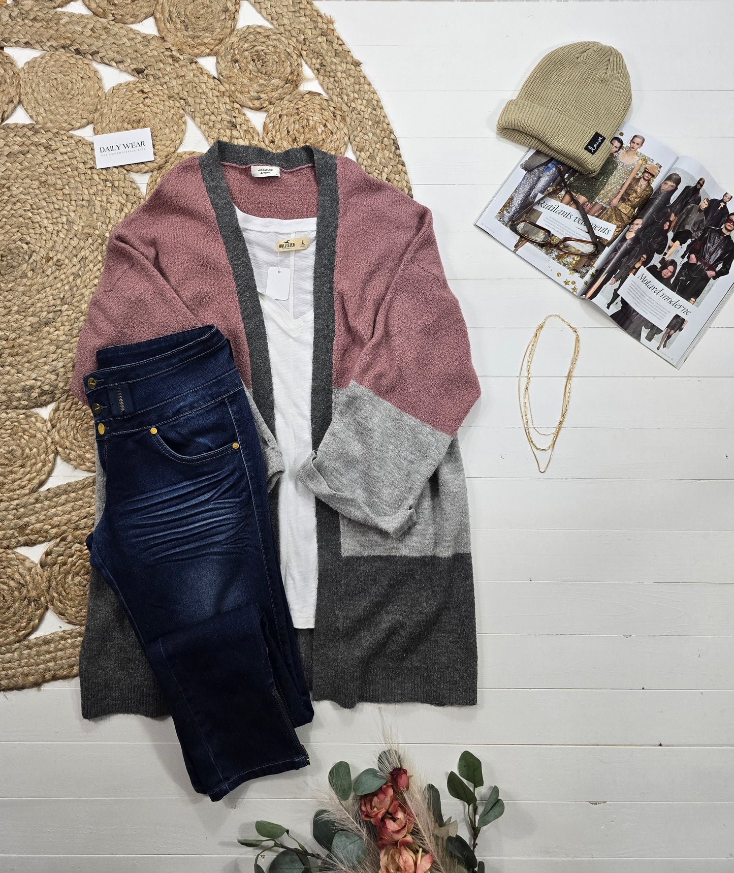 Ensemble Holister, Jacqueline de Yong, Crooks & Castles et Parasuco, XLarge-13