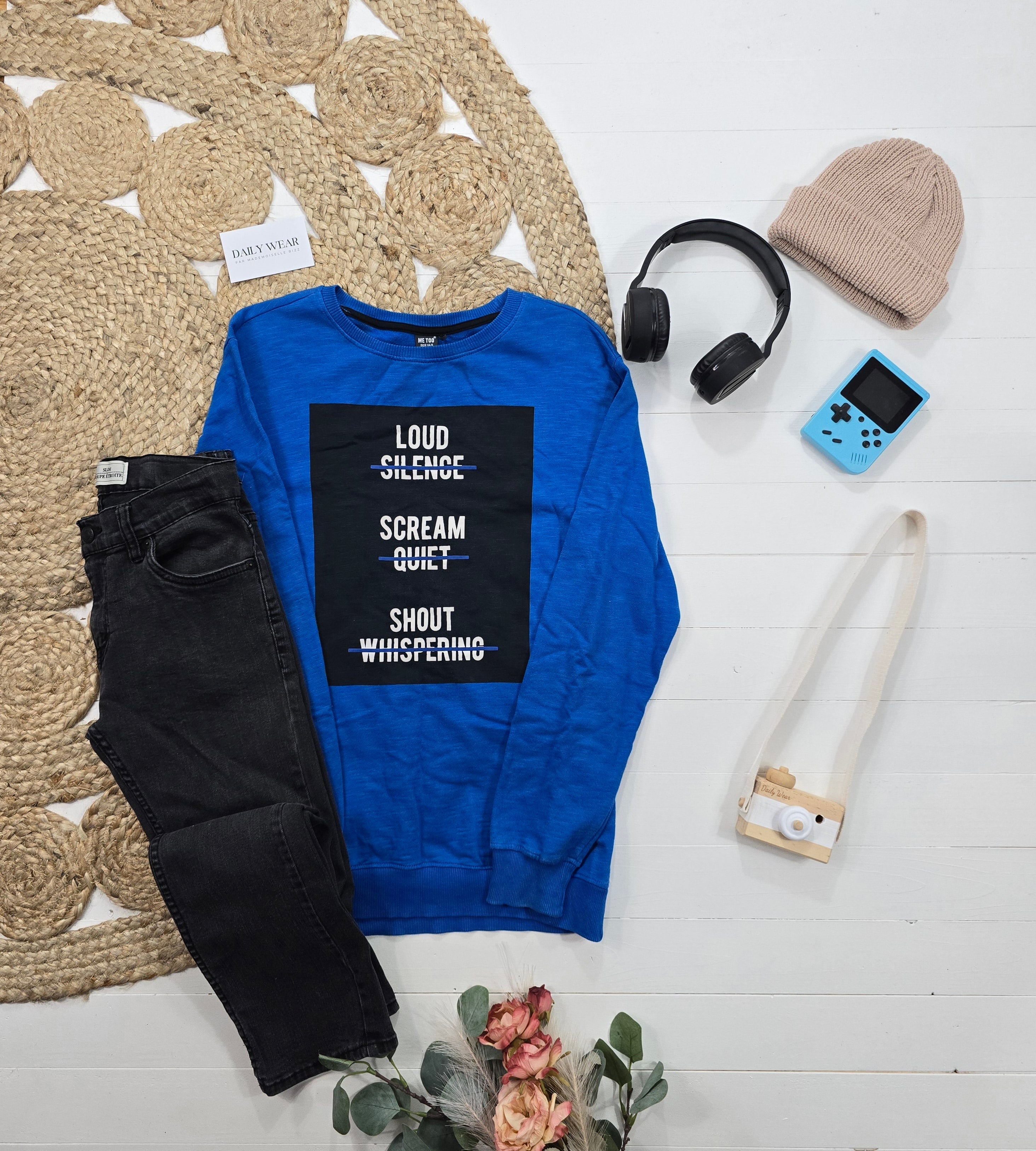 Ensemble Quiksilver, Me Too et Levi's, 14 ans