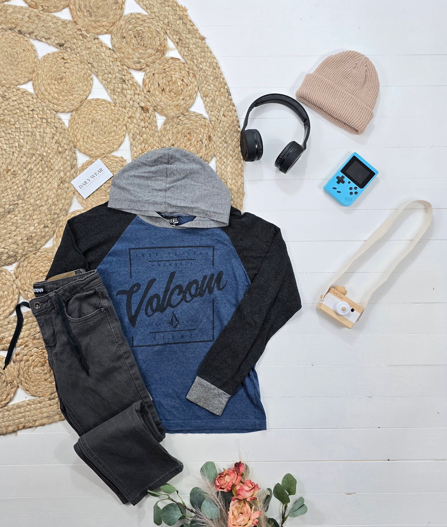 Ensemble Quiksilver, Volcom, Old Navy et West49, 8-10 ans