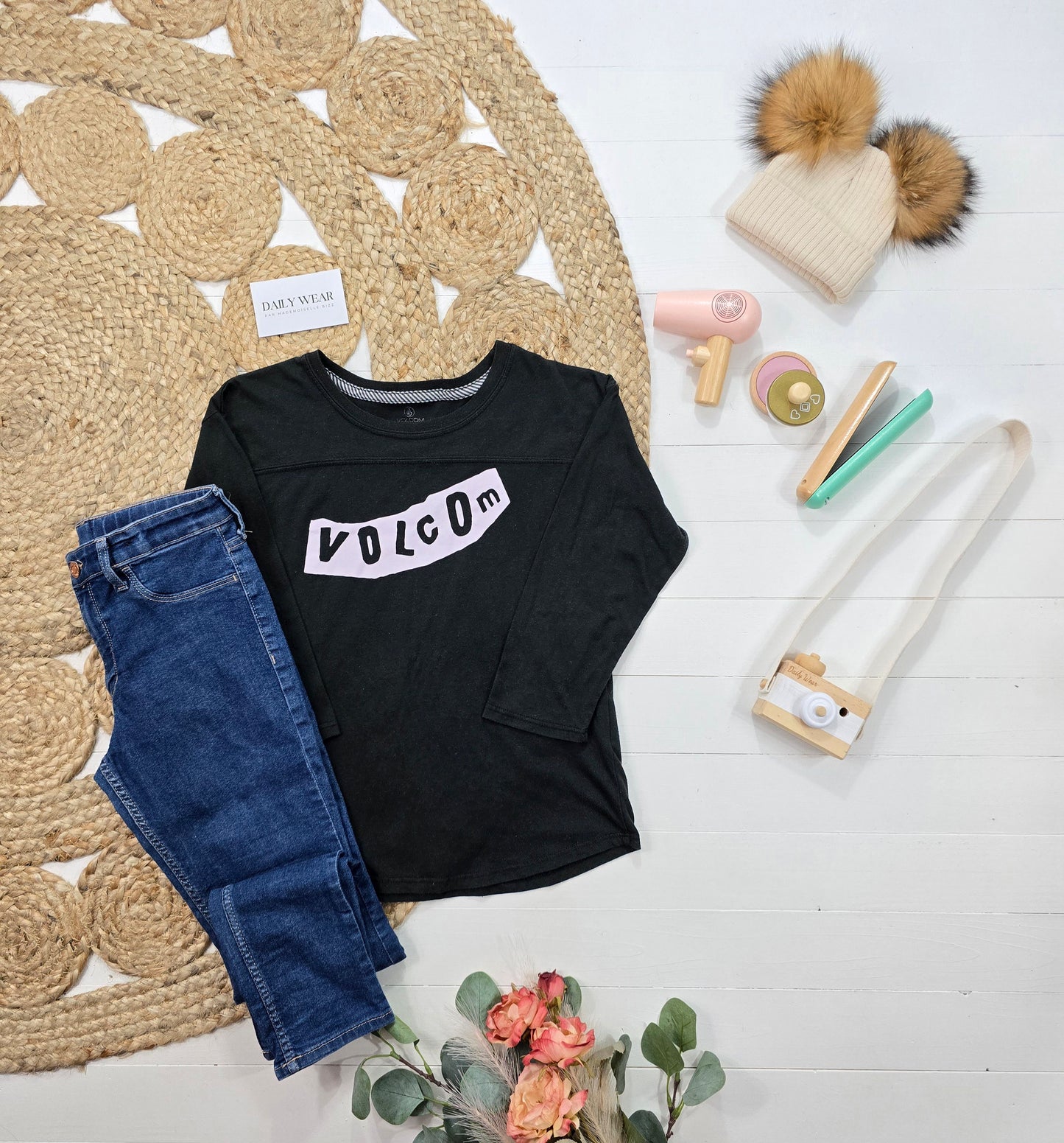 Ensemble Volcom, Zara et H&M, 8-10 ans