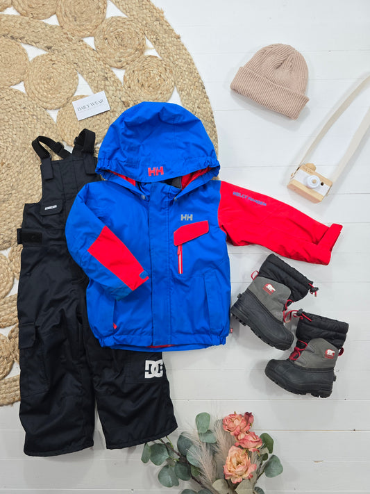 Ensemble Helly Hansen, DC Shoes et Sorel, 3 ans - 7