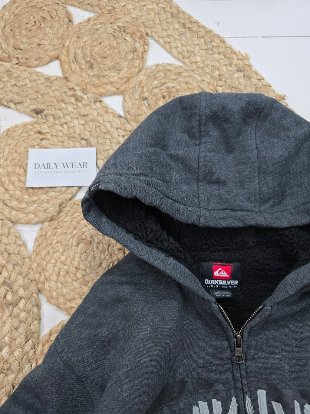 Chandail à zip Quiksilver, 16-18 ans