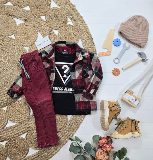 Ensemble Guess, Quiksilver et WER, 2-3 ans -8-9