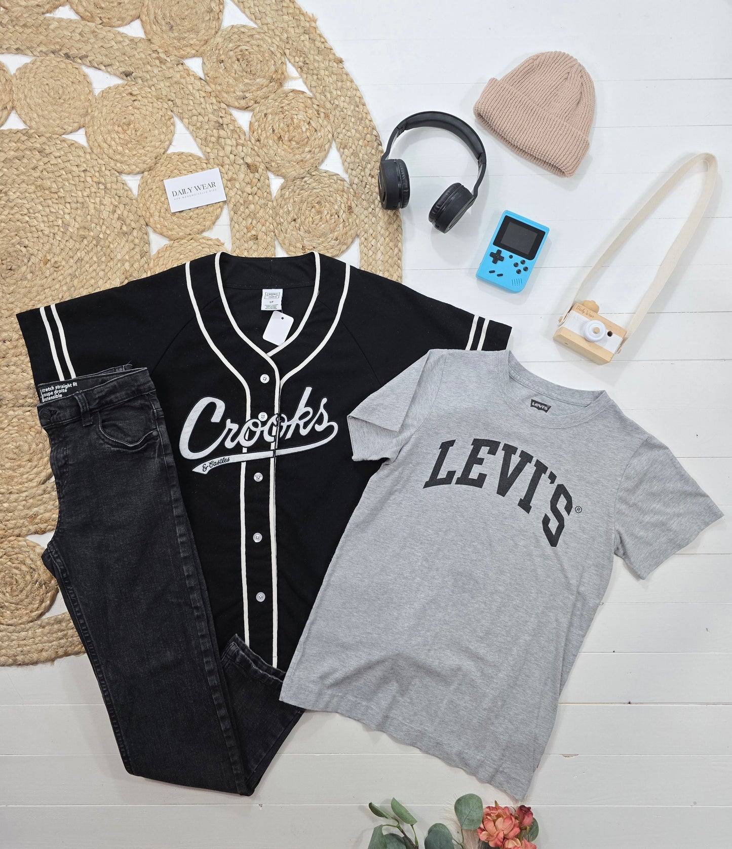 Ensemble Levi's, Crooks &Castles et George, 12 ans