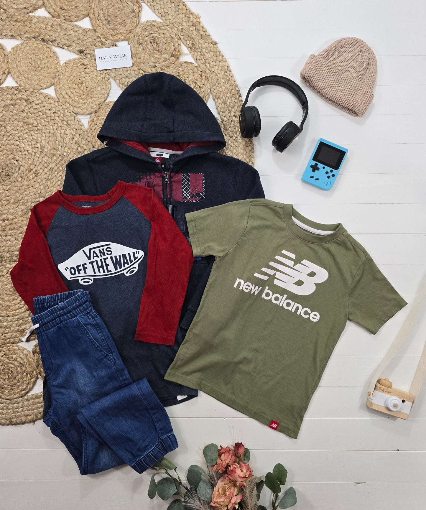 Ensemble New Blance, Vans et H&M, 8-10 ans