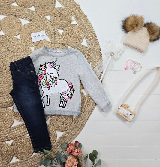 Ensemble H&M et Suko Jeans, 4-5 ans