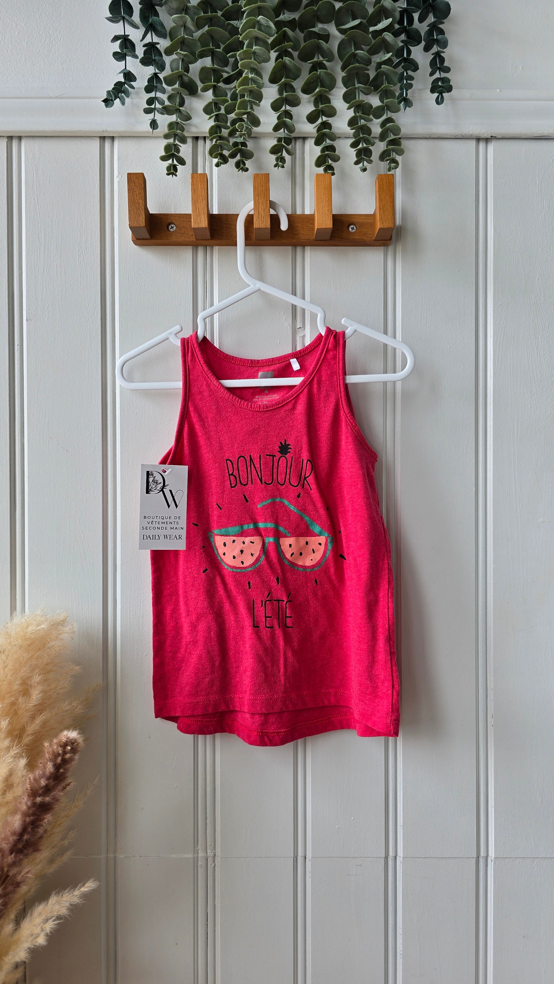 Camisole Tag, 4 ans