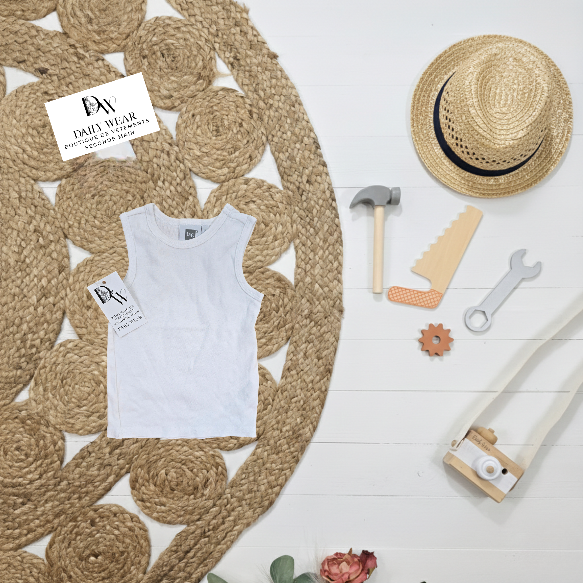 Camisole Tag, 3 ans