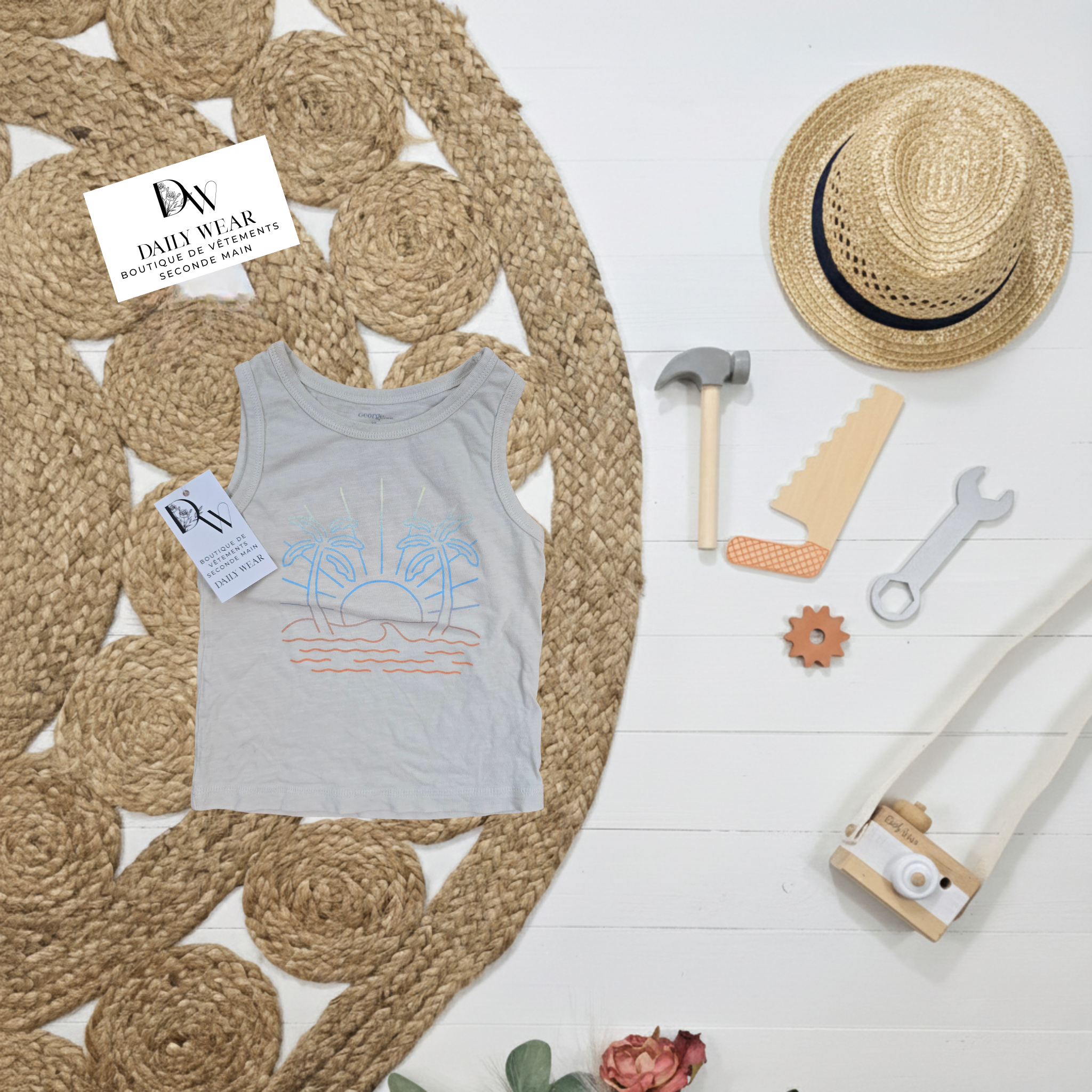 Camisole George, 3 ans