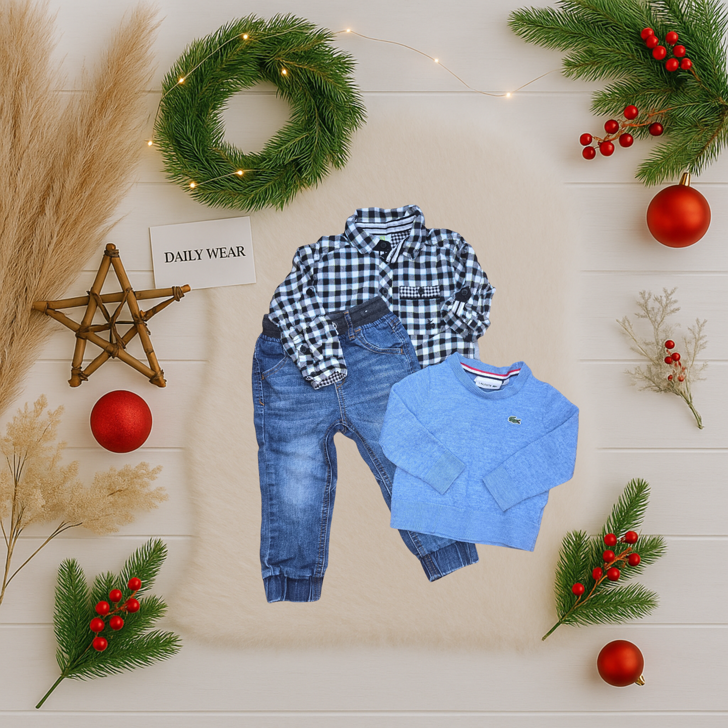 Ensemble Lacoste, Nanö et Romy&Aksel, 12-18 mois