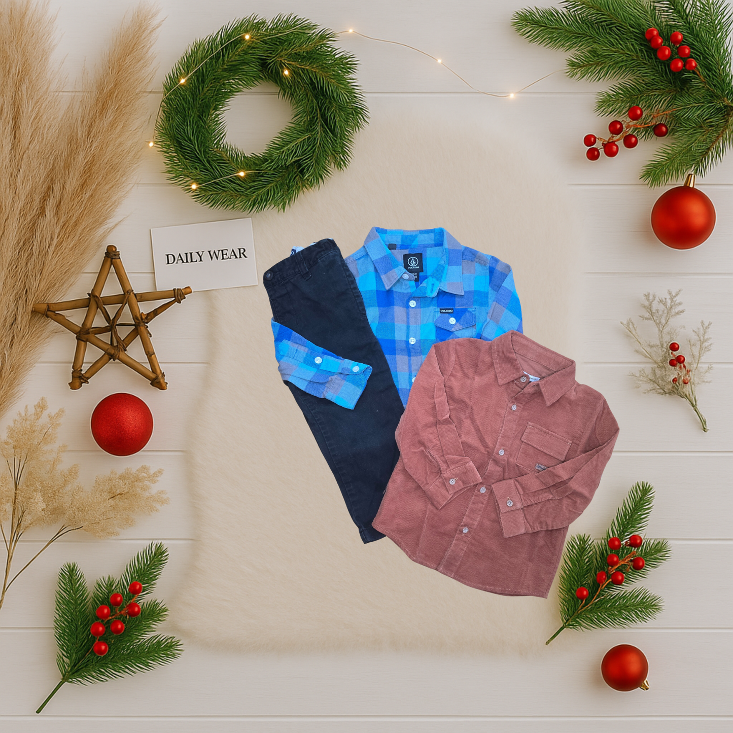 Ensemble Volcom, Blumind et The Children's Place, 2 ans