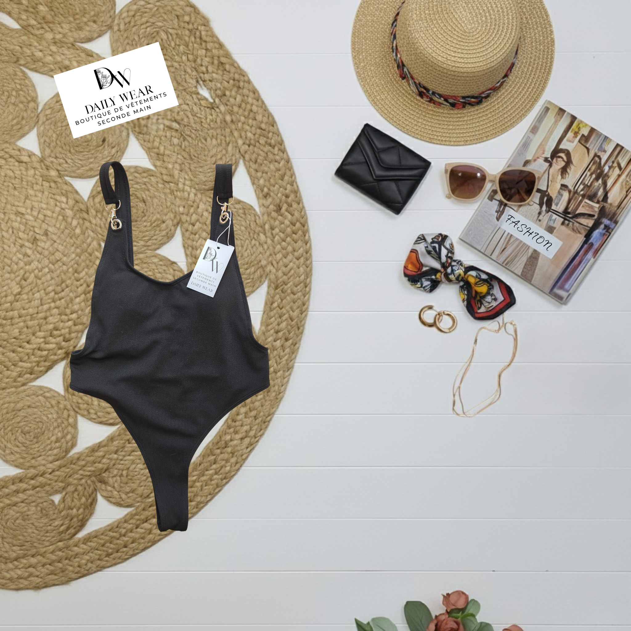 Costume de bain Noire, Small
