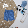 Short Carter's, 7 ans bleu feuille